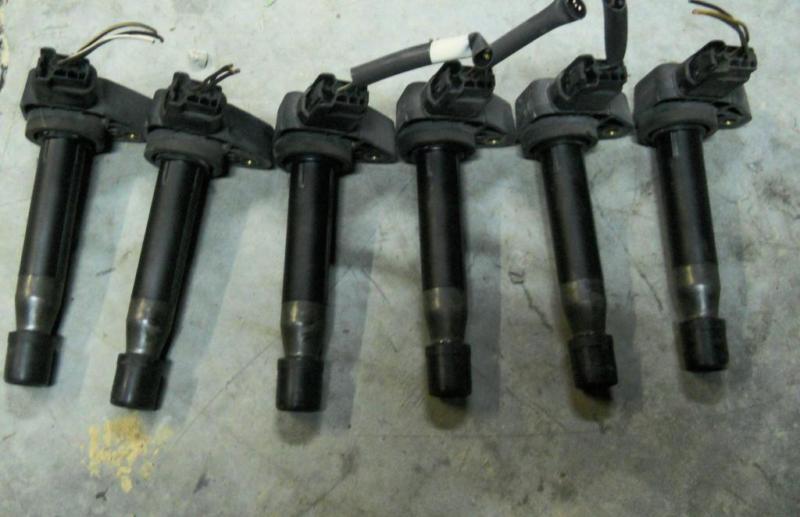 Honda accord 3.0 odyssey 3.5 acura cl tl 3.2 v6  coii ignition  oem + connectors