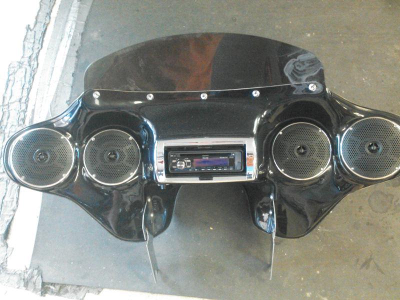 Hoppe industries quadzilla fairing with stereo receiver hdf-sftdx