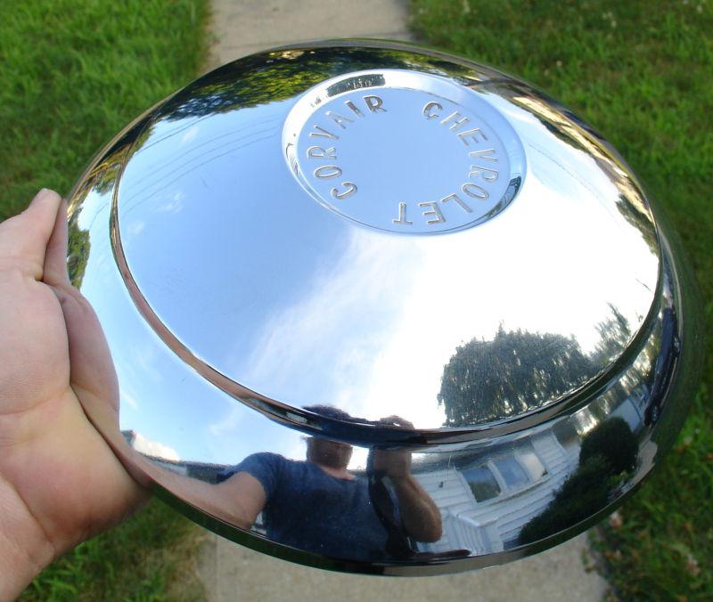 1960 1961 chevrolet corvair hubcaps  part # 6257970 van set of 2