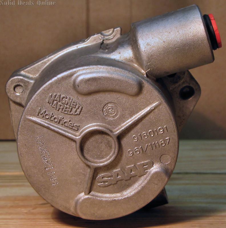 1999-2007 Saab 9-3 9-5 Brake Vacuum Pump Magneti Marelli 9180191 OEM, US $64.95, image 2