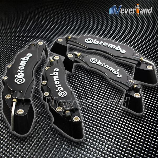 Find 4X Front+Rear Universal Disc Brake Calipers Covers Brembo Look