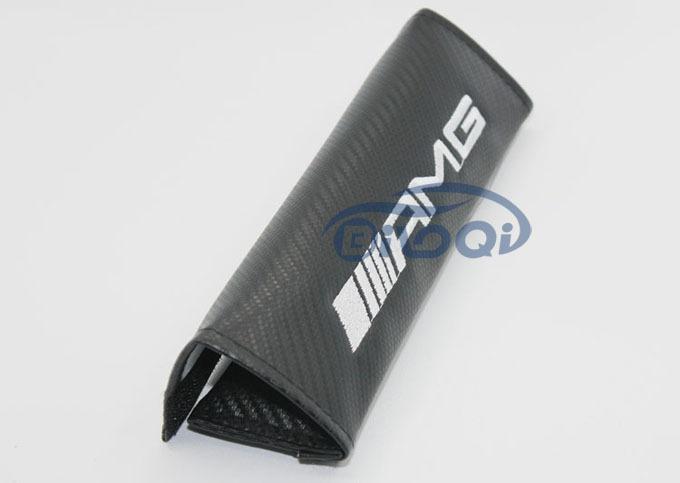 A Pair carbon fiber Car Seat belt Cover Shoulder Pad Pads For Mercedes Benz AMG, US $14.88, image 2