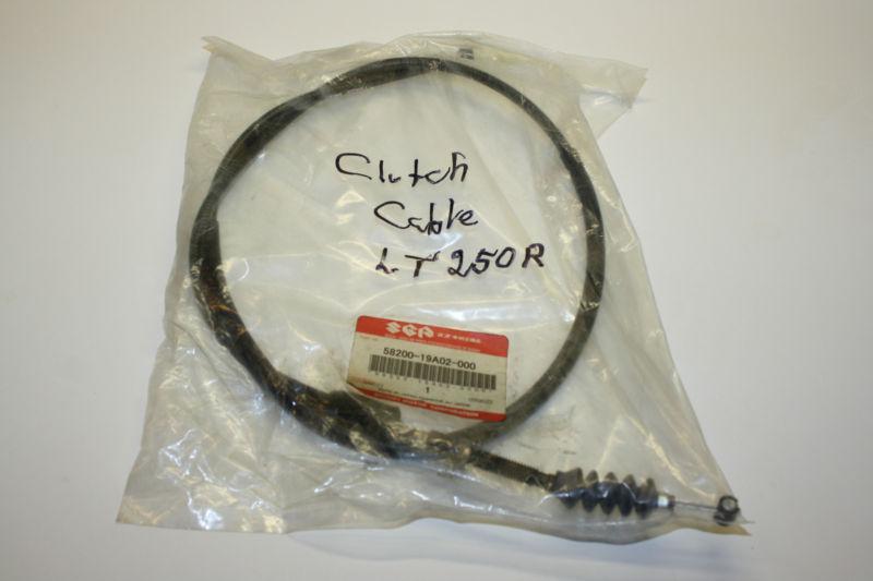 Suzuki genuine part, nos, part # 58200-19a02 clutch cable free shipping