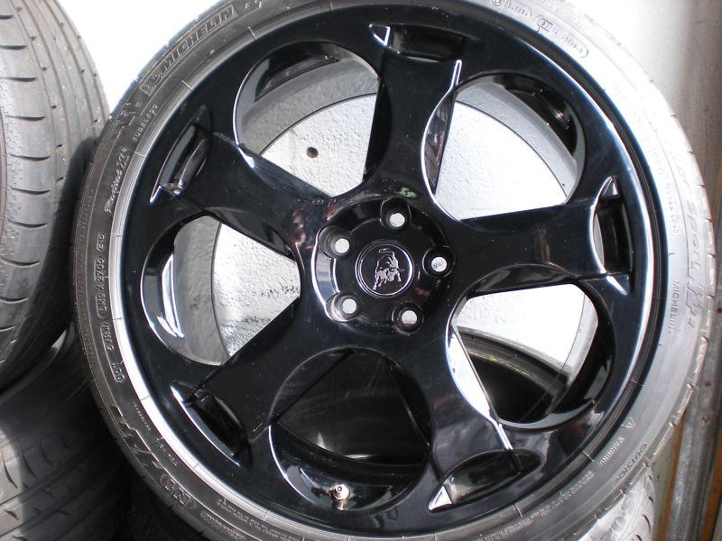 Lamborghini gallardo 19" wheels and tires oem wheels