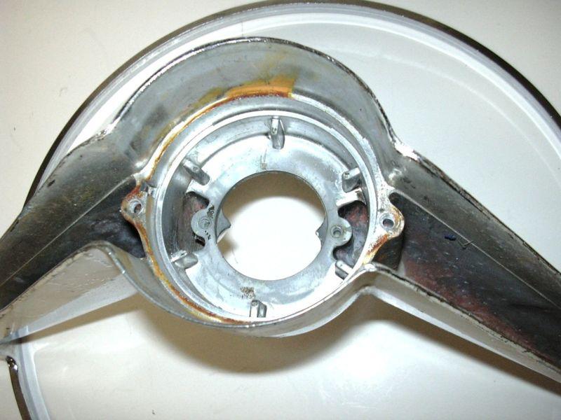 1957 1958 Vintage Cadillac Steering Wheel Horn Ring # 1465948, US $9.99, image 4