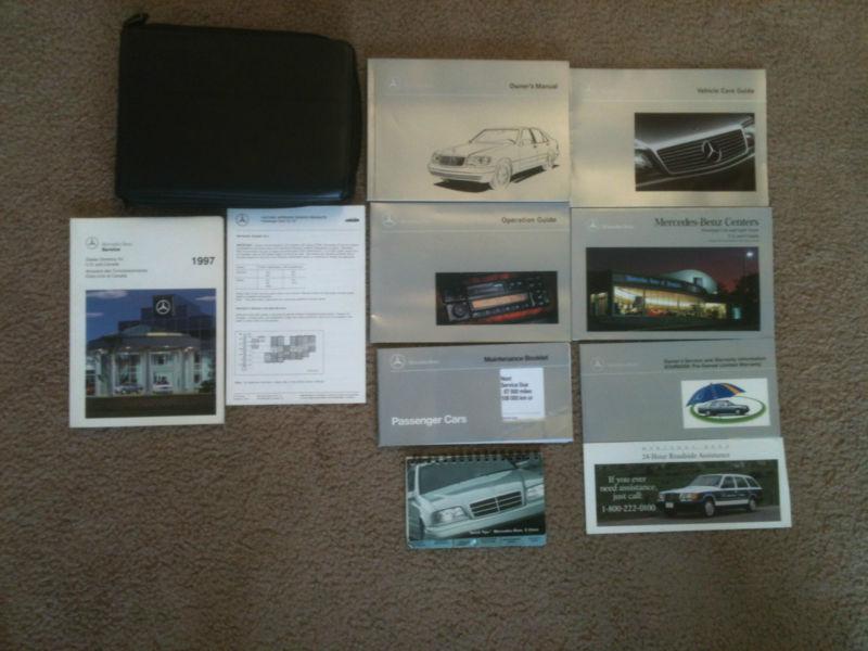 1997 mercedes s320 s420 s500 owners manual 