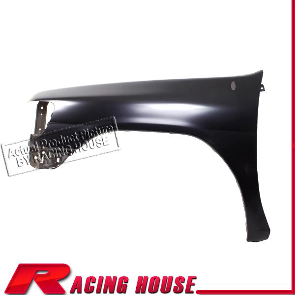 96-98 nissan pathfinder xe steel w/o flare hole front fender driver left side lh