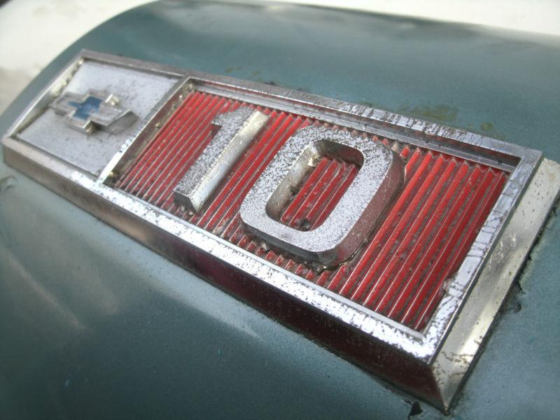 1965 65 Chevrolet Chevy Pickup Truck C10 Fender Extension Emblem Antenna RH OEM, US $25.00, image 5