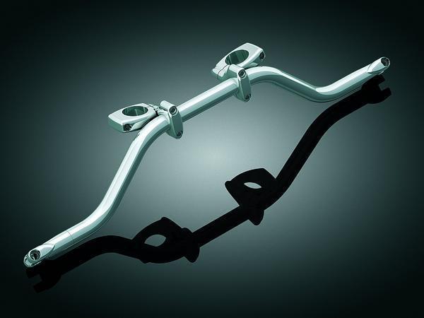 Kuryakyn adjustable mustache bar - chrome  7548