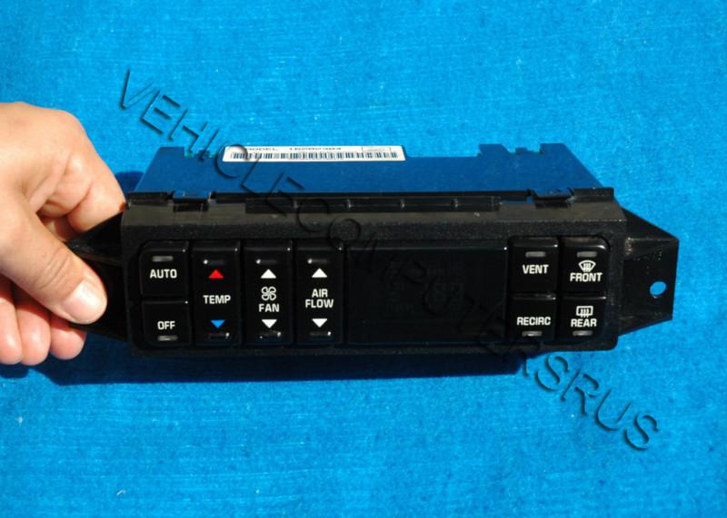 Find 16202304 / 19972005 BUICK PARK AVENUE HVAC EATC A/C HEATER