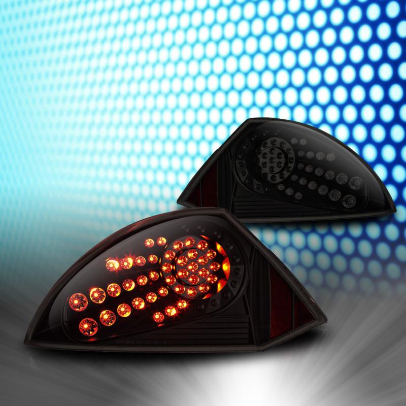Find 0005 Mitsubishi Eclipse Tail Light Black Housing Smoke Lens LED