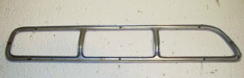 1969 Coronet Super Bee Passenger Side Taillight Chrome Bezel 69 Mopar Tail Light, US $28.91, image 3
