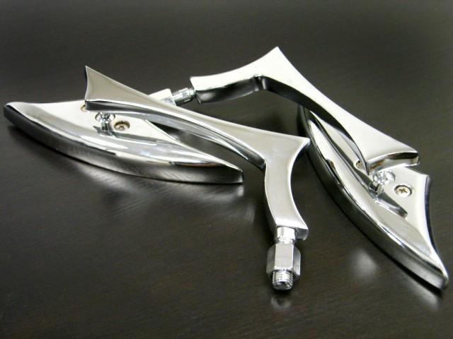 SPEAR CUSTOM CHROME MINI MIRRORS for Suzuki GSXR 600 750 1000 1300 Hayabusa GSX, US $15.95, image 4