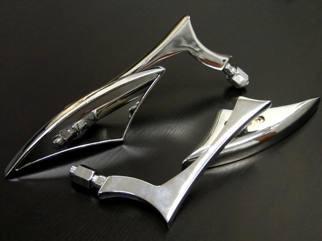 SPEAR CUSTOM CHROME MINI MIRRORS for Suzuki GSXR 600 750 1000 1300 Hayabusa GSX, US $15.95, image 5