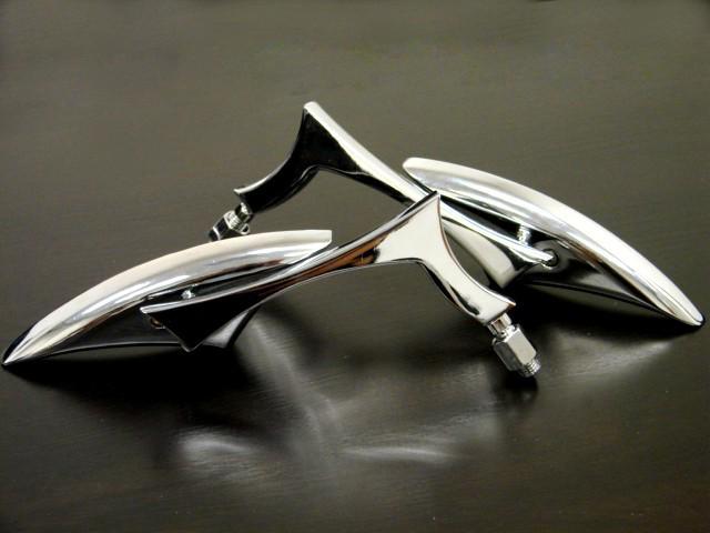 SPEAR CUSTOM CHROME MINI MIRRORS for Suzuki GSXR 600 750 1000 1300 Hayabusa GSX, US $15.95, image 7
