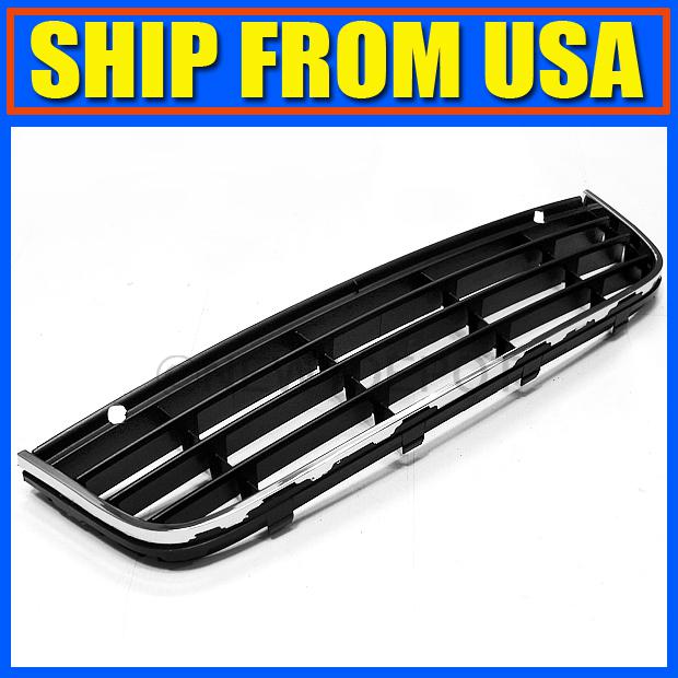 Find US Chrome Front Bumper Lower Grille Insert Fit VW Jetta MK5 05 06