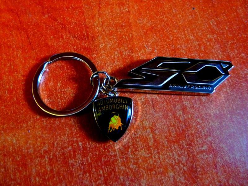Lamborghini original pendant 50 years of brand 