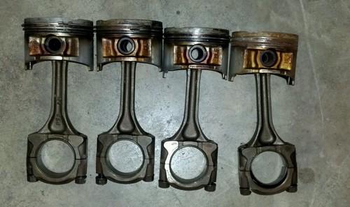 P72 gsr b18c1 acura honda integra pistons with rods