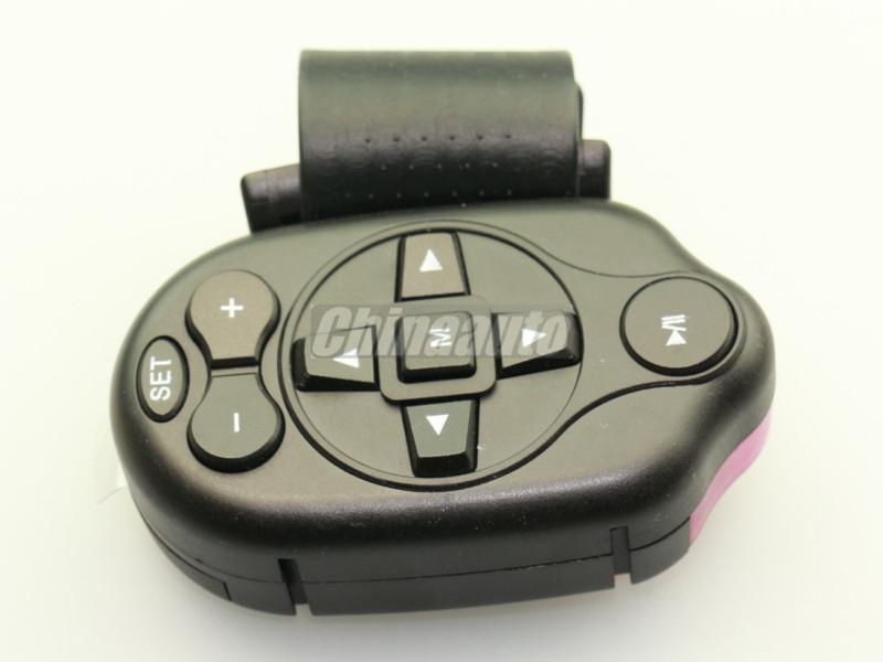 Universal car steering wheel remote control for cd dvd tv gps mp3 safety driving