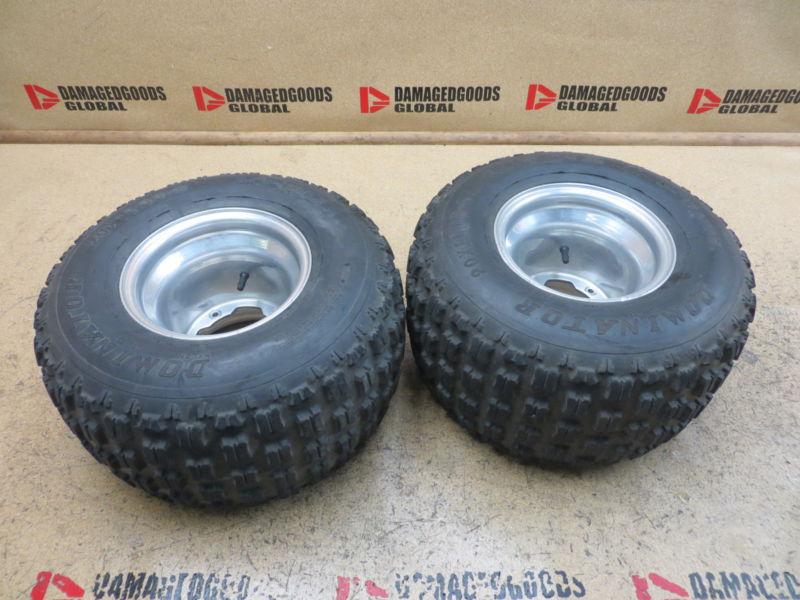 2000 00 bombardier ds650 ds 650 rear wheel set rims tires wheels