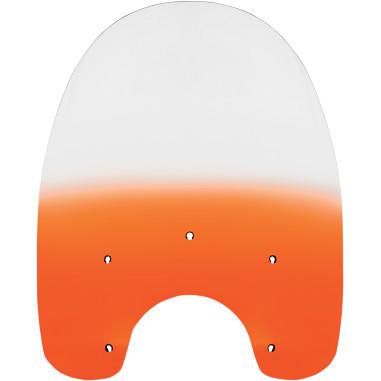 Memphis shades mep6377 orange 19" replacement windshield 00-13 harley softails