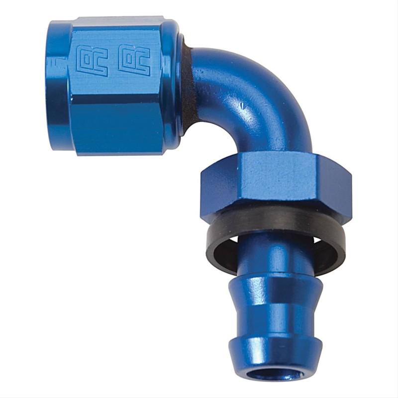 Russell performance 624150 twist-lok 90 degree blue hose ends -  rus624150