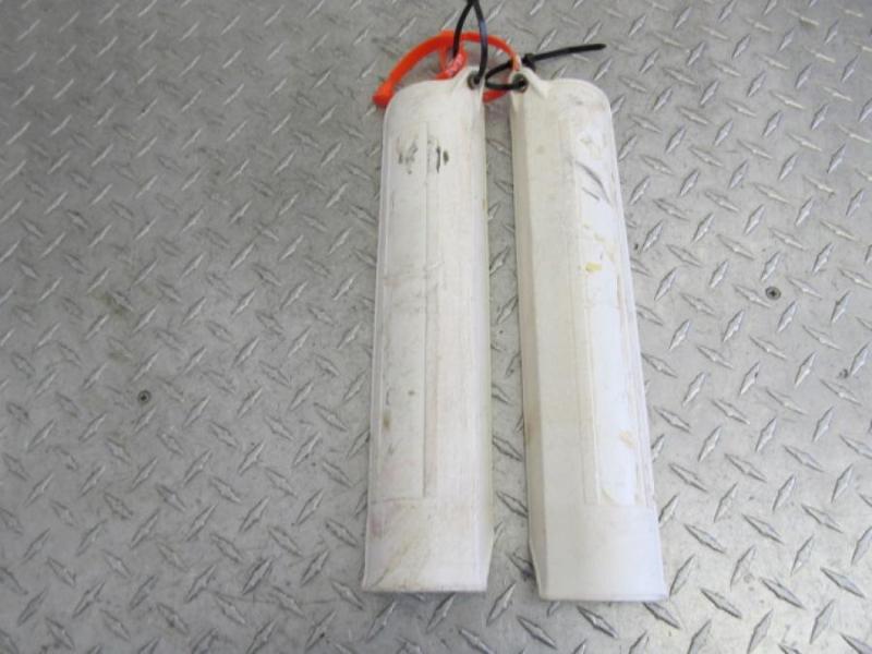 1994 ktm exc 250 j20 white fork sliders left and right