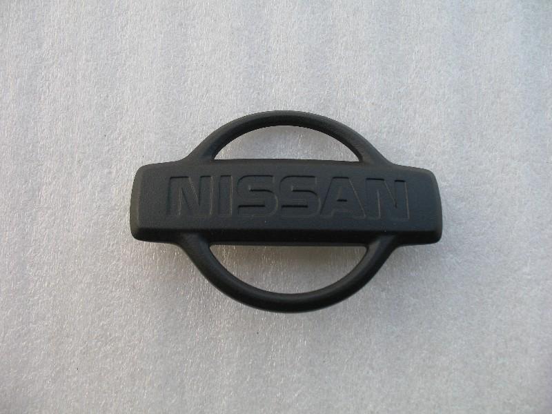 00-01 nissan altima flat matte black blackout blacked out emblem logo badge sign