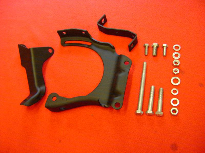 Find 1973 73 JEEP COMMANDO ALTERNATOR BRACKET SET V8 304 AMC JEEPSTER WILLYS 66 67 69 in Shell