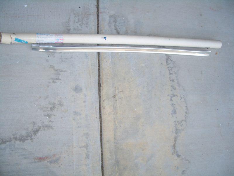 1984 buick nos left hand rear end bumper fascia strip century models