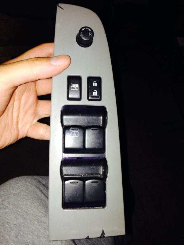 07-10 nissan altima driver / left side master power window switch