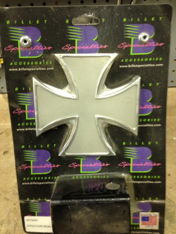 Hitch cover billit aluminum maltese cross