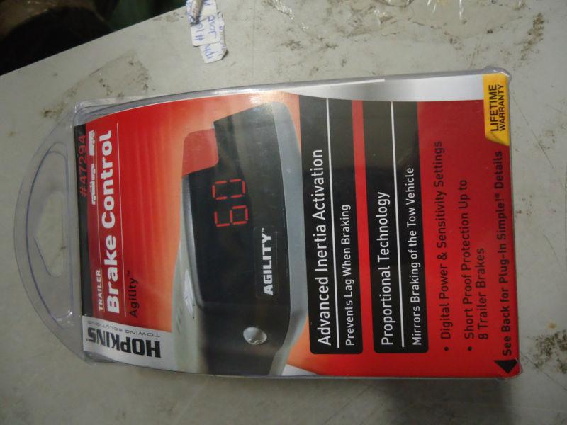 New!! hopkins agility model 47294 trailer brake control / latest model