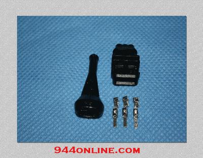 Bosch 3 pin male connector kit amp jpt 