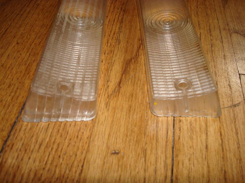 1957 FORD FAIRLANE VICTORIA RANCHERO 57 PARKING LIGHT LENS used, US $0.99, image 2