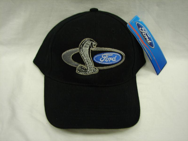 Ford  mustang cobra  black  hat