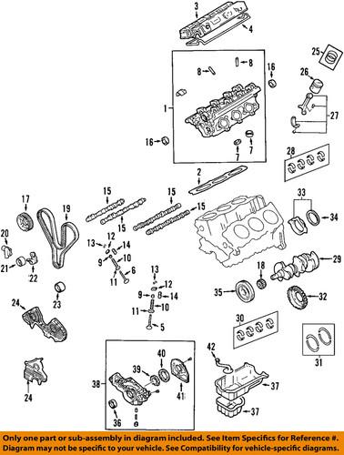Hyundai oem 24410-39001 engine timing belt tensioner/timing damper