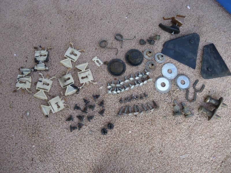 1983 dodge rampage hardware lot clip striker bolt spring hook interior trim oem