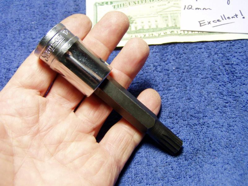 Find SnapOn Triple Square Socket Driver 12 mm STSM12A Nice! (new