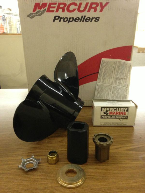 Mercury propeller 48-78126a45  13-3/8x25p black max