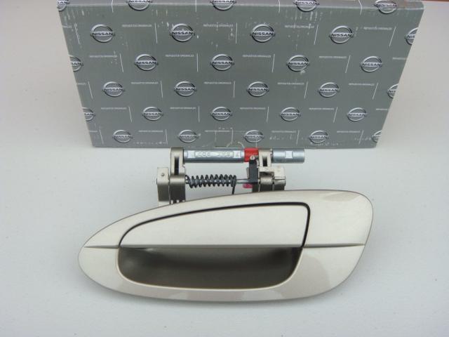 Nissan altima 2002 - 2006 exterior rear left l door handle coral sand beige new 