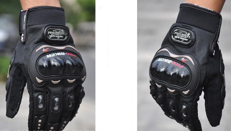 Pro-biker motorcycle racing gloves cycling outdoor sport gloves black m,l,xl xxl