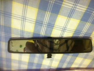 1969 lincoln mark 3 interior rearview mirror (original)