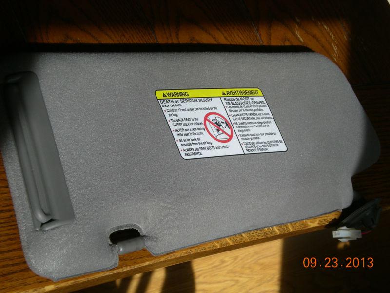 Murano sun visor, grey, 