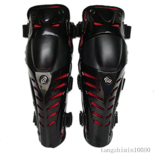 The latest fox raptor knee/shin guard armor protector/tkr - red&black