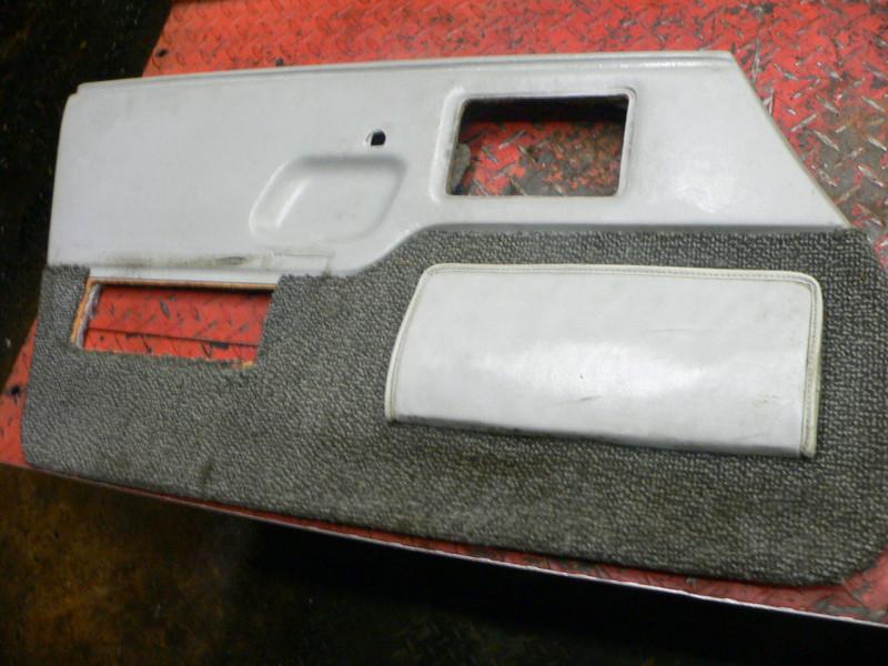 84 pontiac fiero left door panel