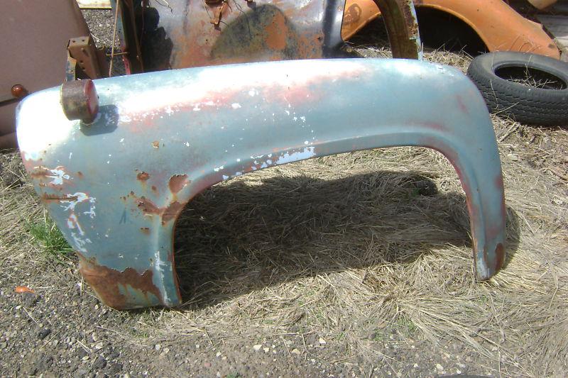 1956 56 ford truck left front fender solid 