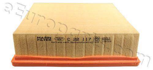 New mann-filter engine air filter c22117 volkswagen oe 021129620