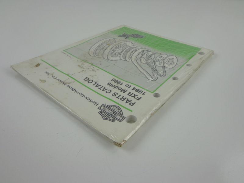 Find Harley Davidson 198486 FXR Models Parts Catalog 9943986 2 in