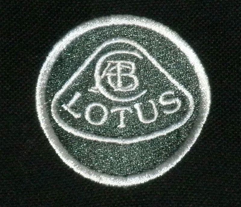 Lotus english british auto automobile sports car golf polo shirt size l